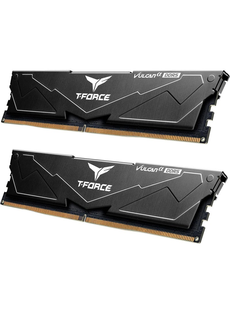 t force TEAMGROUP T-Force Vulcan ECO DDR5 64GB (2x32GB) 5600MHz (PC5-48000) CL30 Desktop Memory - Image 3